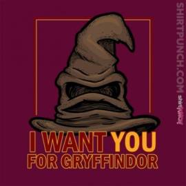 I Want You For Gryffindor