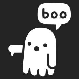 Ghost Says Boo T-Shirt