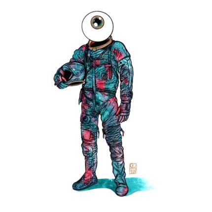Eyeball Cosmic-naut