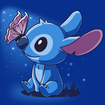 Butterfly Kisses (Stitch) shirt from Tee Turtle - Daily Shirts