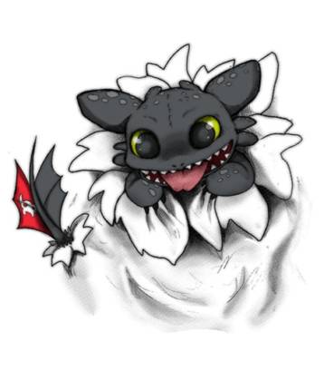 Toothless chibi