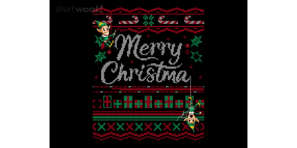 Ugly Holiday Sweater Tee: 2018