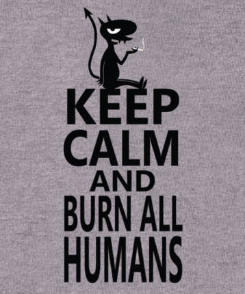 Burn humans