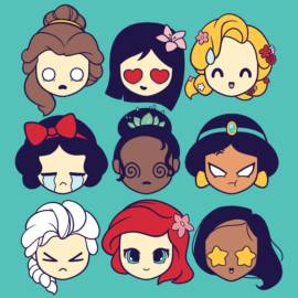 Disney Princess Emojis