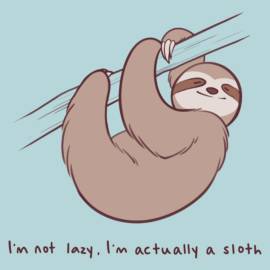 I&apos;m Not Lazy. I&apos;m Actually a Sloth.