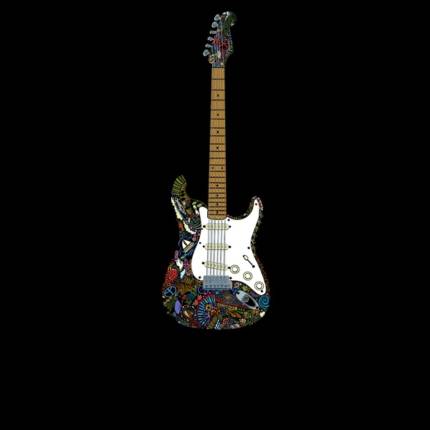 Eric’s Stratocaster in Full Color