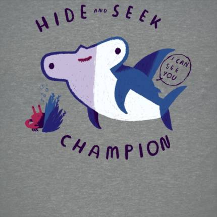 Hide and seek champion!