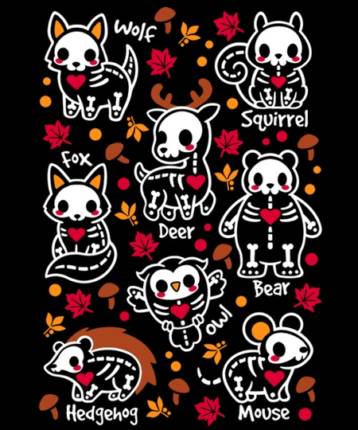 Autumn skeletons