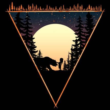 Forest Friends Moon