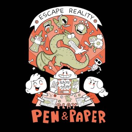 Escape Reality, Play Pen And Paper
