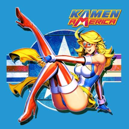 Kamen America Nose Art 2
