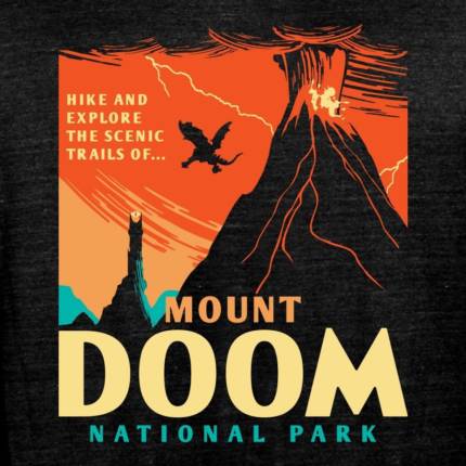 Mount Doom National Park Limited Edition Tri-Blend