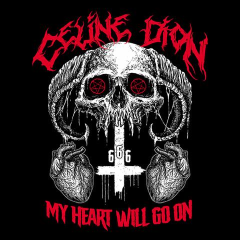 Celine Dion Death Metal shirt from Five Finger Tees - Daily Shirts