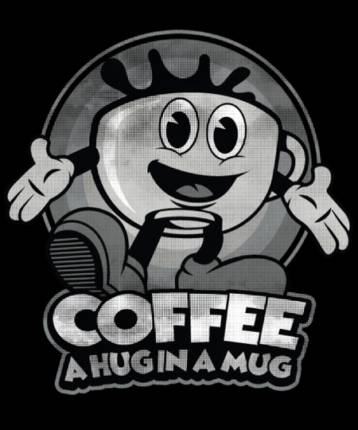 A hug in a mug of coffee