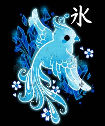Ice phoenix kawaii