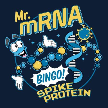 Mr mRNA Bingo Science Design