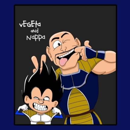 Vegeta and Nappa