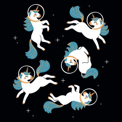 Unicorns In Space
