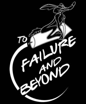 To failure and beyond
