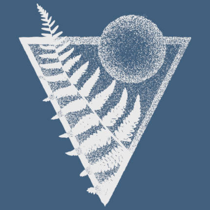 Fern and Moon Dot Triangle