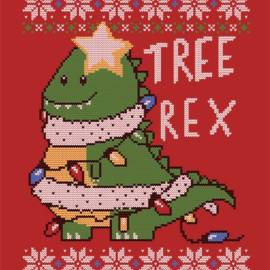 Tree Rex Ugly Sweater