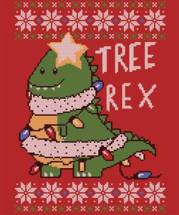 Tree Rex Ugly Sweater