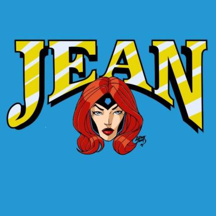 Jean Grey Head Logo