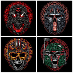 Entire Galactic Skull Collection