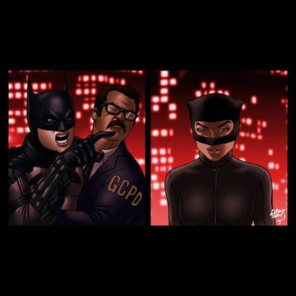 The Batman Yelling at The Catwoman