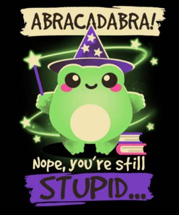 abracadabra frog