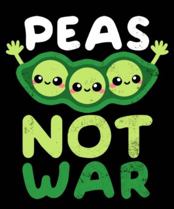 peas not war