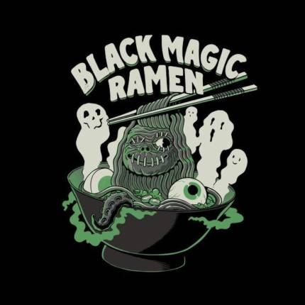 Black magic ramen