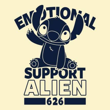 Emotional Support Alien_Light shirts