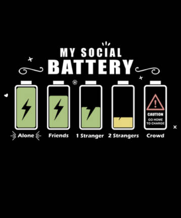 Caution – My Social Battery!