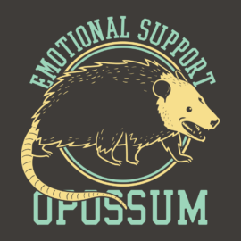 Emotional Support Opossum