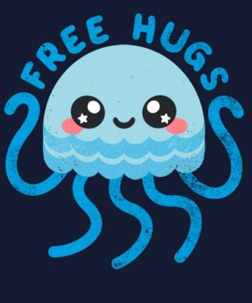 Jellyfish free hugs