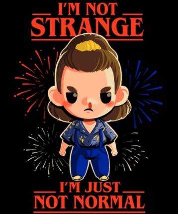 I'm not strange