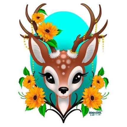 It’s Sunflowers Deer
