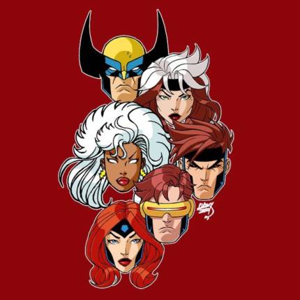 1997 X-Men Heads 3