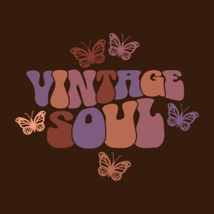 Boho Vintage Soul With Butterflies