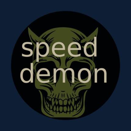 Speed Demon Skull