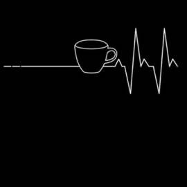 Electrocardiogram Coffee