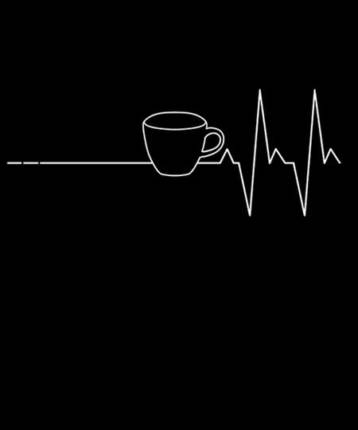 Electrocardiogram Coffee