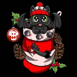 Cute Dragon Christmas – Night Fury Christmas