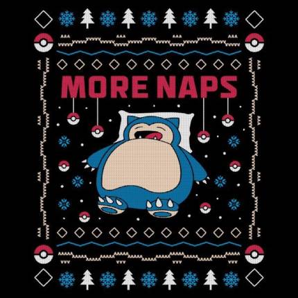 More Naps Ugly Sweater