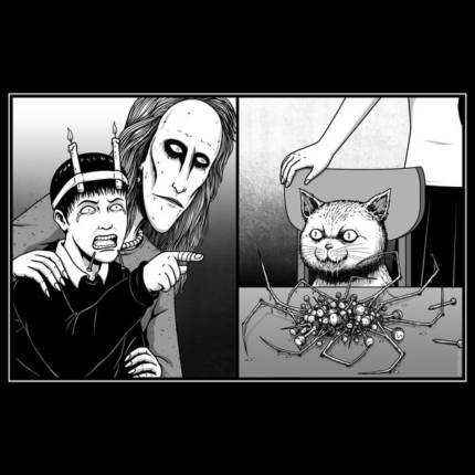 Anemic Boy Vs Creepy Cat