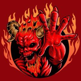 The Devil in a Circle of Fire – Horror