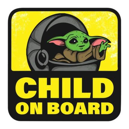 child on board