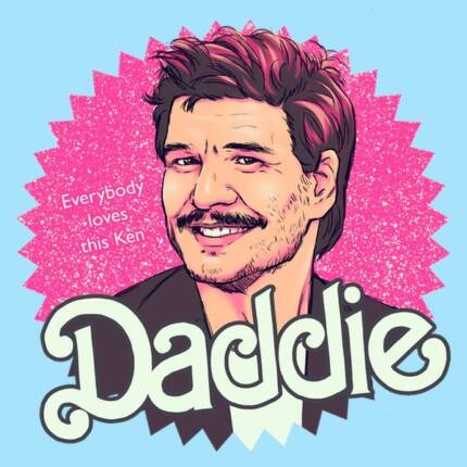Daddie Pedro Pascal Barbie Poster Meme