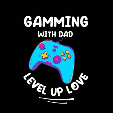 Gaming with dad, level up love